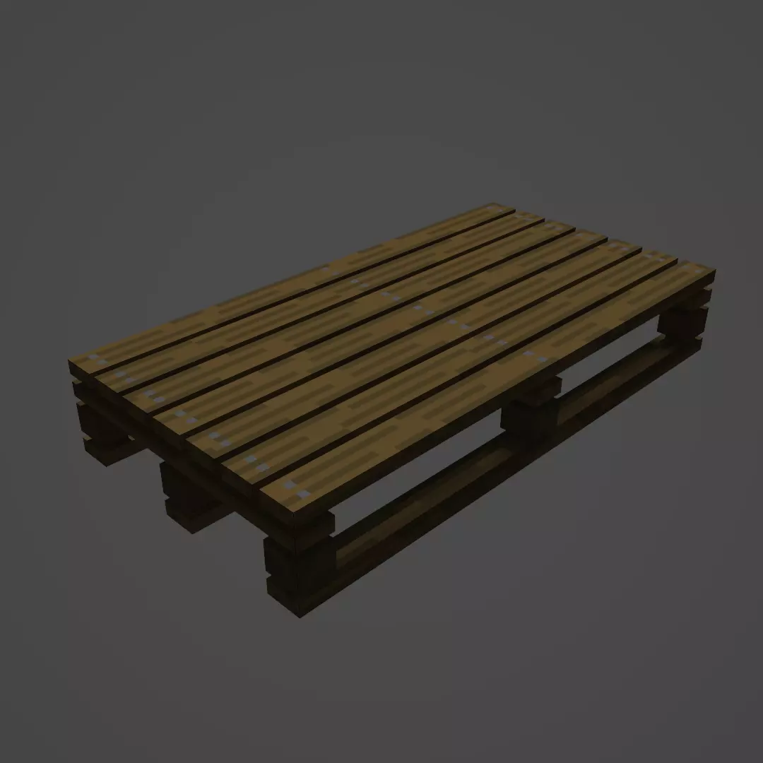 Pallet wooden 3D model