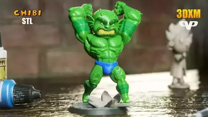 Marvel United Abomination Chibi for 3D Printing STL ChibiSTL