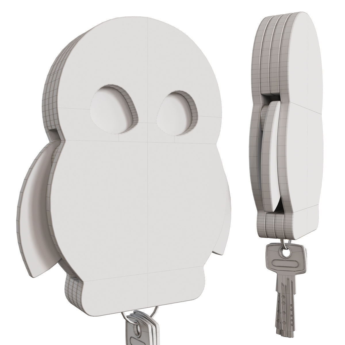 Forest Kingdom Hanger For Keys  3D model_6