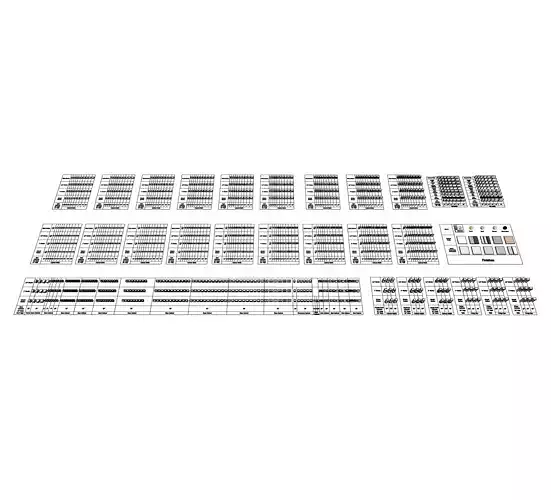 Kitchen Cabinets Set 