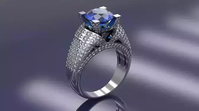 Engagement Ring with diamond 