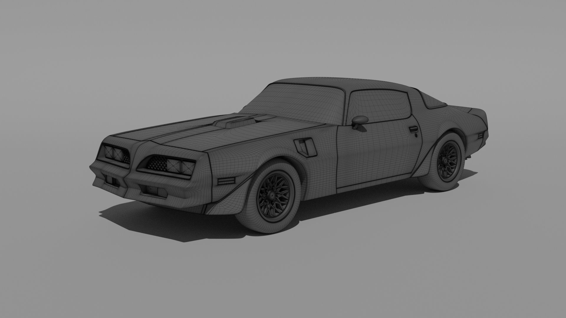 1978 Pontiac Trans Am 3D print model_8