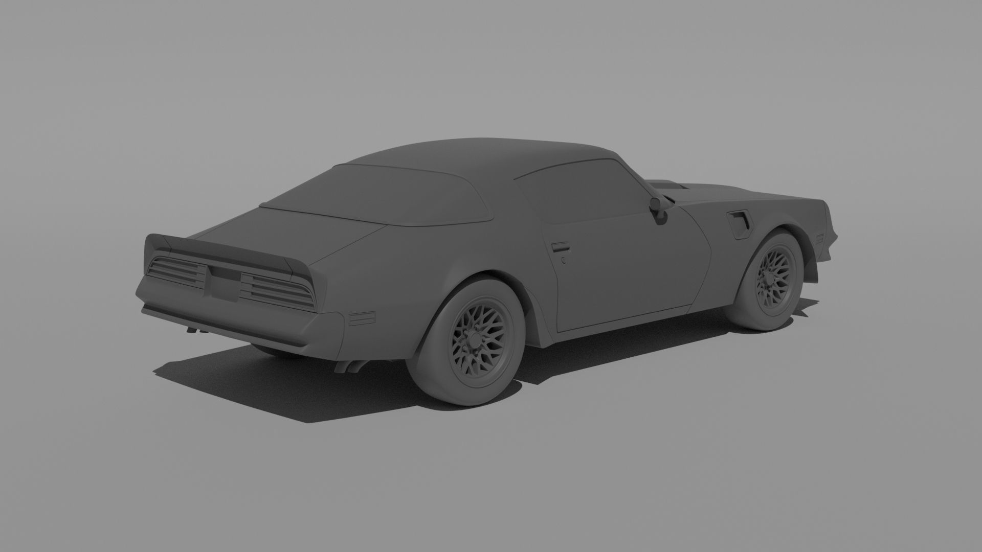 1978 Pontiac Trans Am 3D print model_2