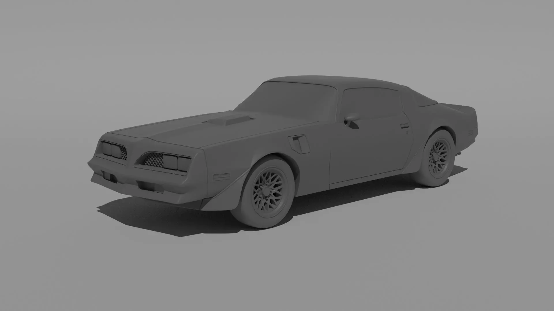 1978 Pontiac Trans Am 3D print model_0