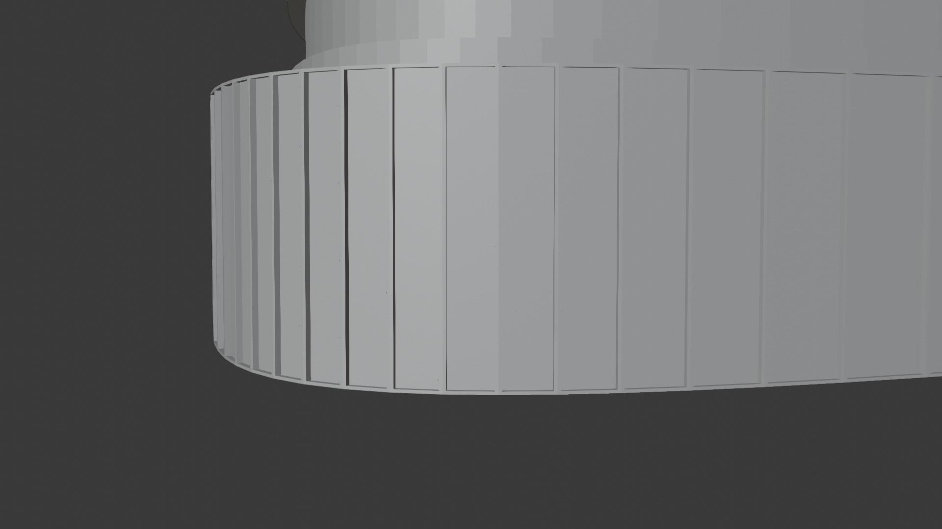 Skyscraper car in with bars 3D model_13