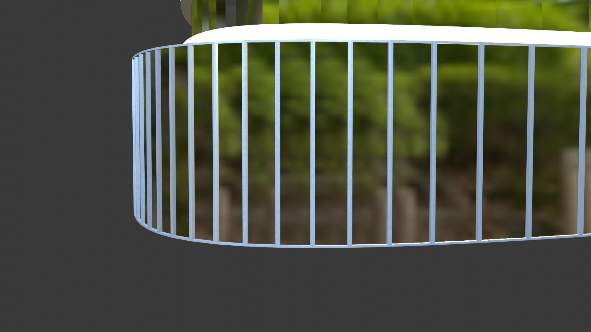 Skyscraper car in with bars 3D model_14