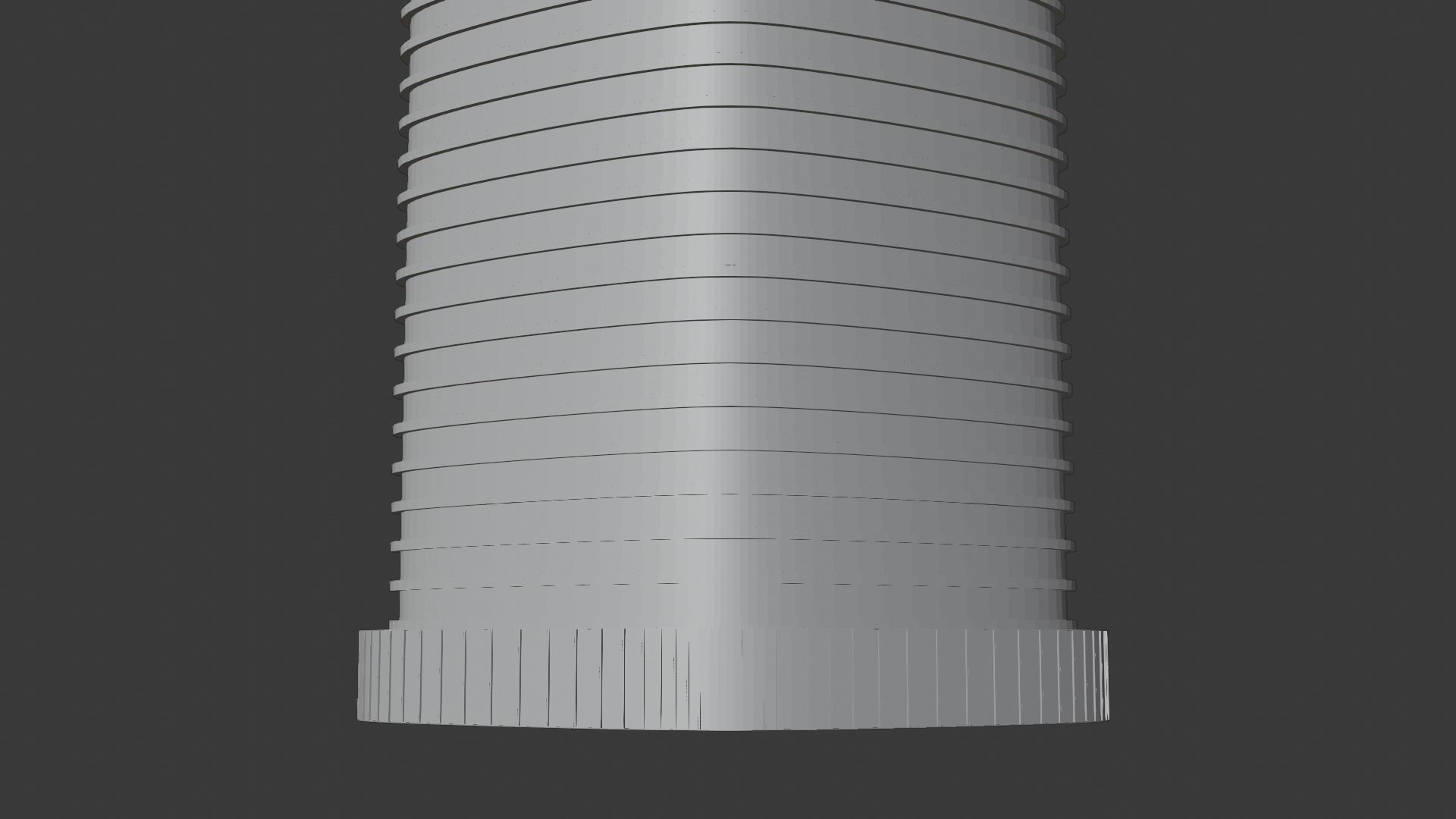 Skyscraper car in with bars 3D model_3