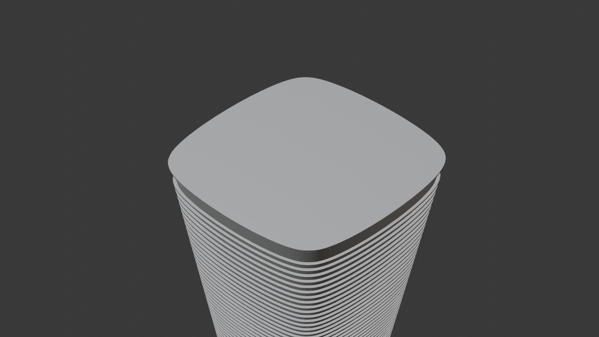 Skyscraper car in with bars 3D model_22