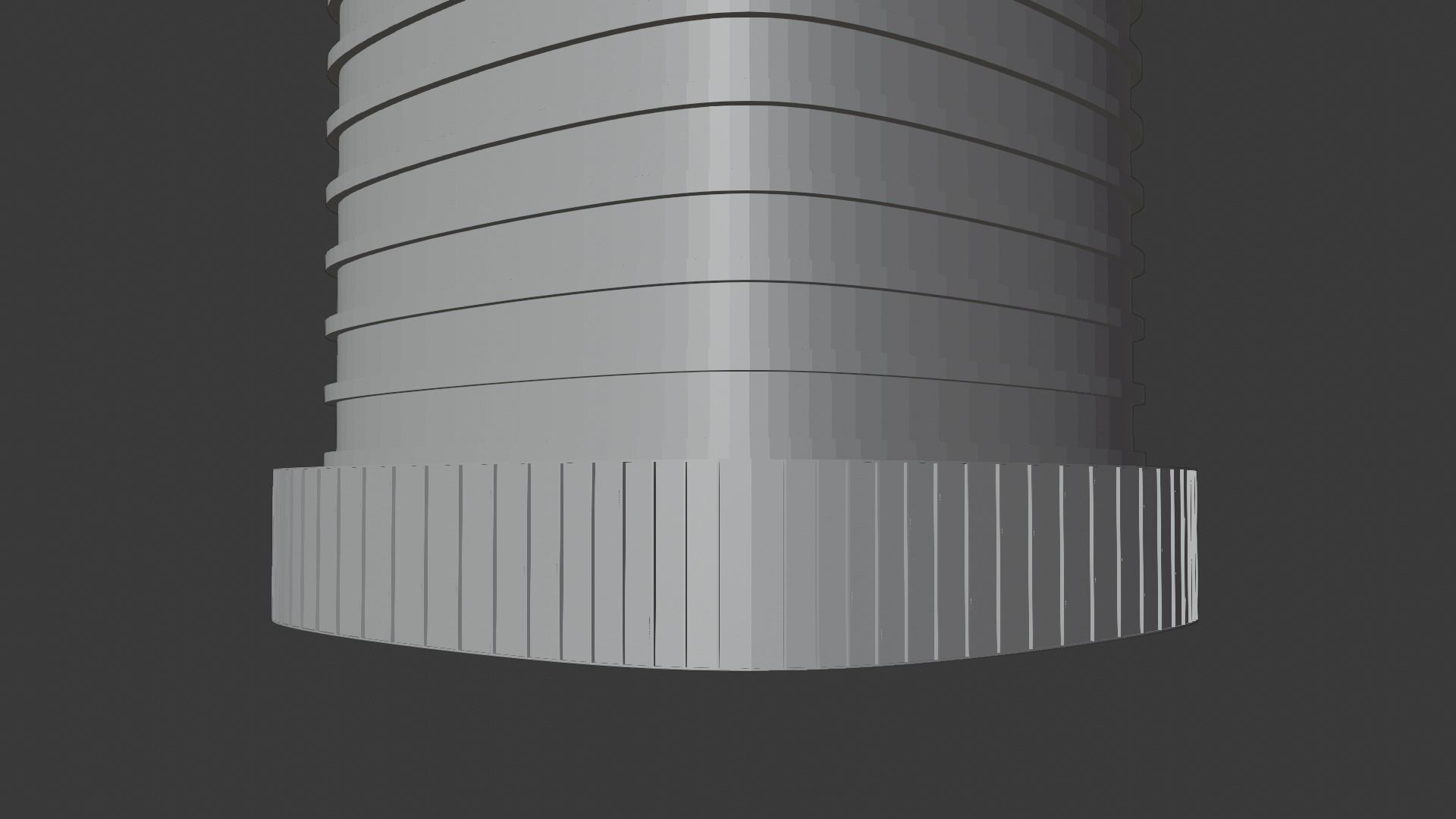 Skyscraper car in with bars 3D model_4