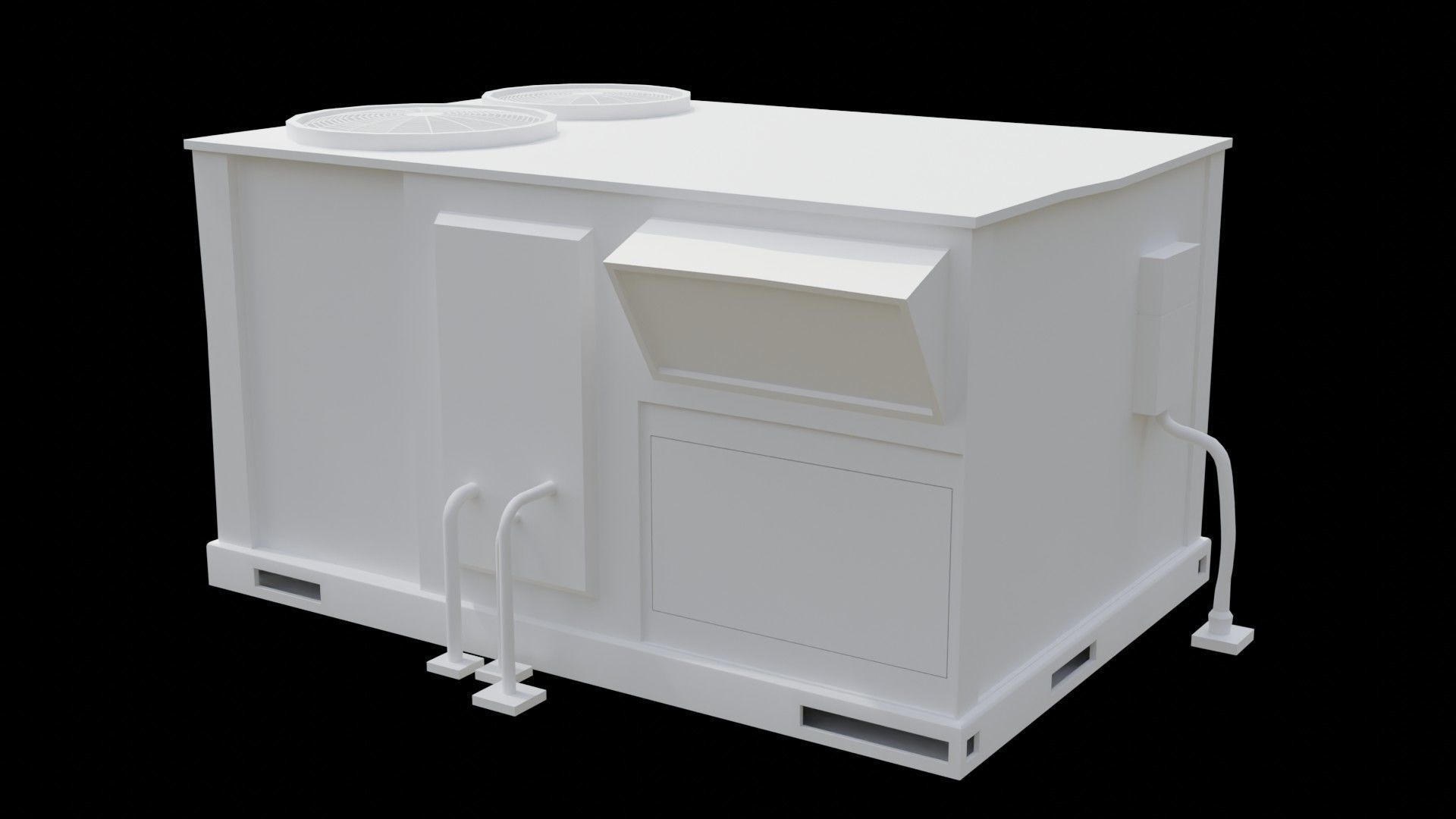 city pack Low-poly 3D model_6