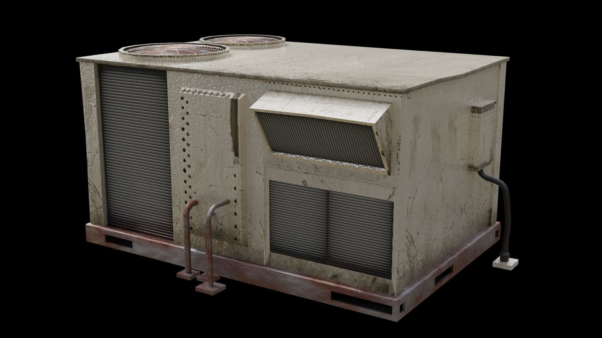 city pack Low-poly 3D model_5