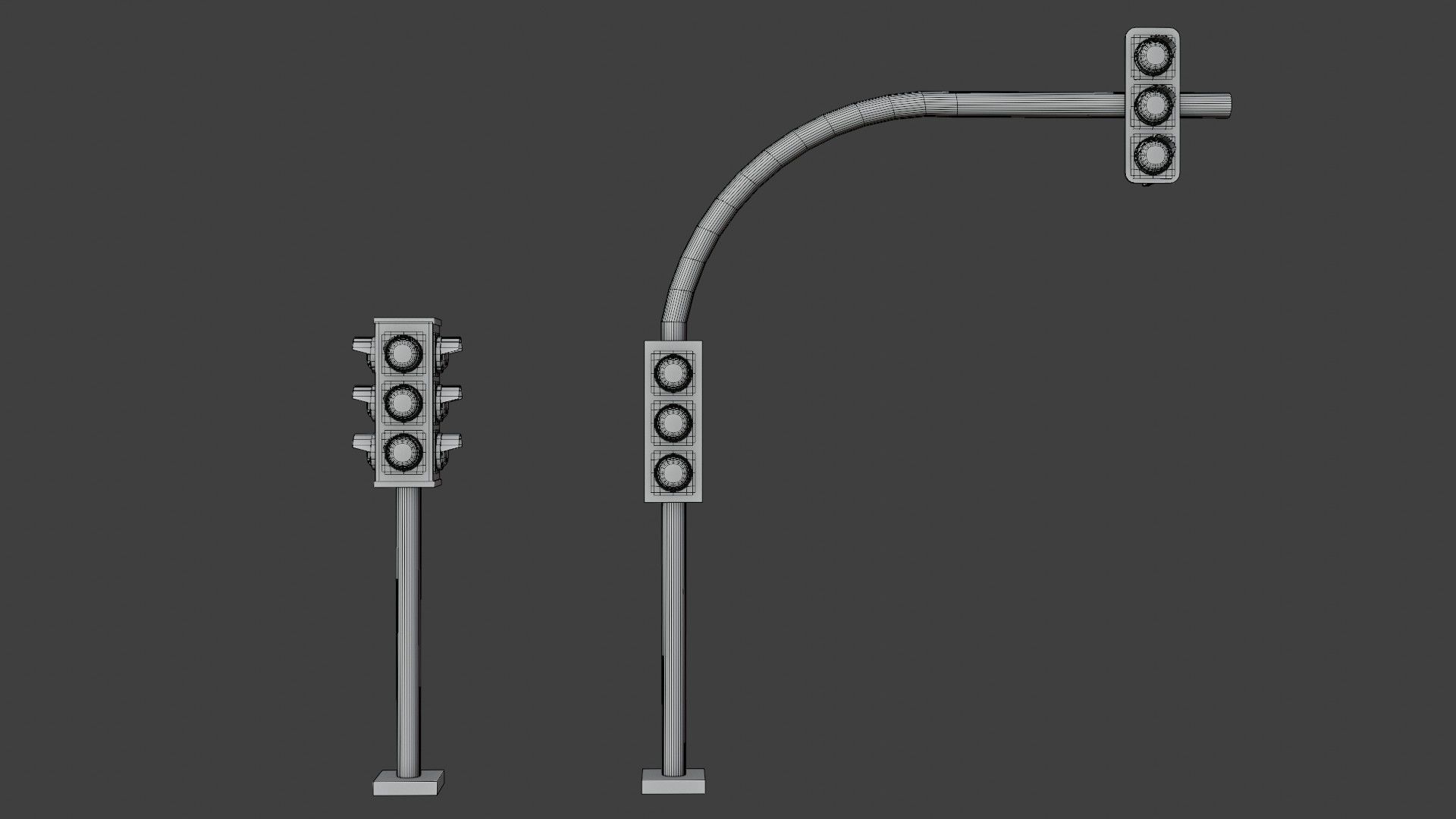 city pack Low-poly 3D model_21