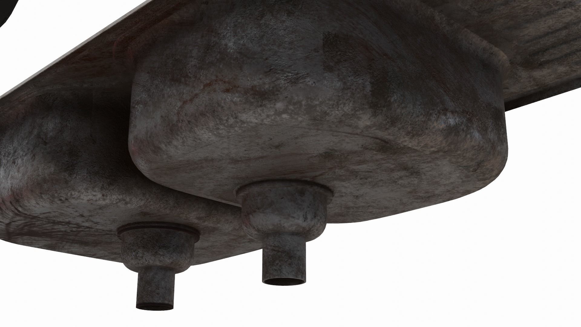 Stainless Steel Kitchen Sink 3D model_13