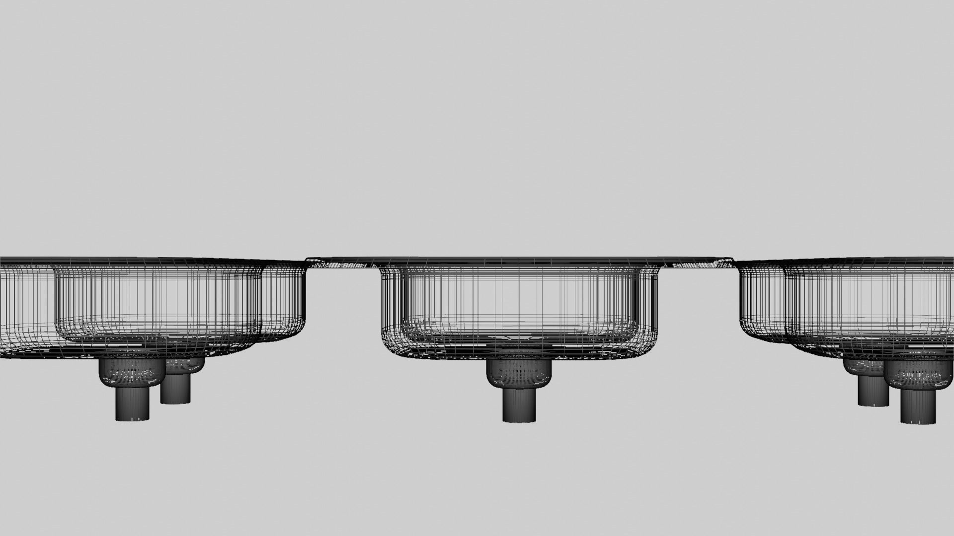 Stainless Steel Kitchen Sink 3D model_31