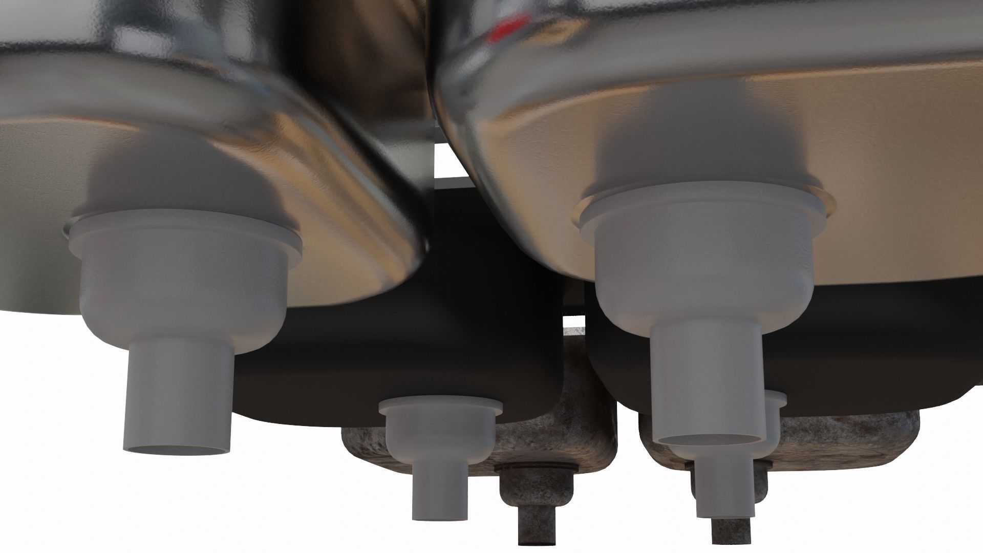 Stainless Steel Kitchen Sink 3D model_10