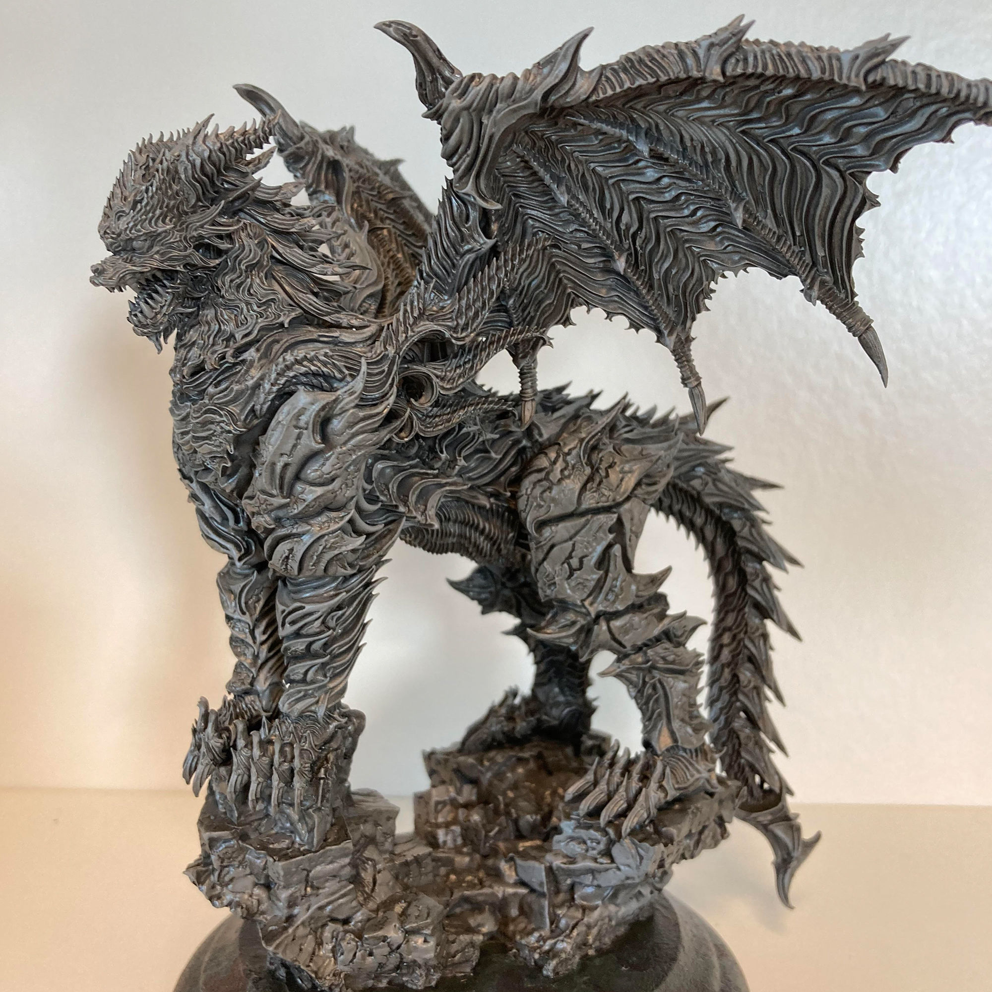 3D Game Assets 3D print model Dragon Figure 3D print model_7