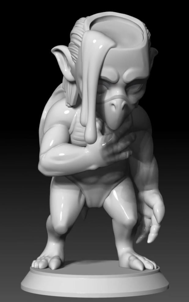 KAPPA - Youkai Collection Miniature-WESM 3D print model_9