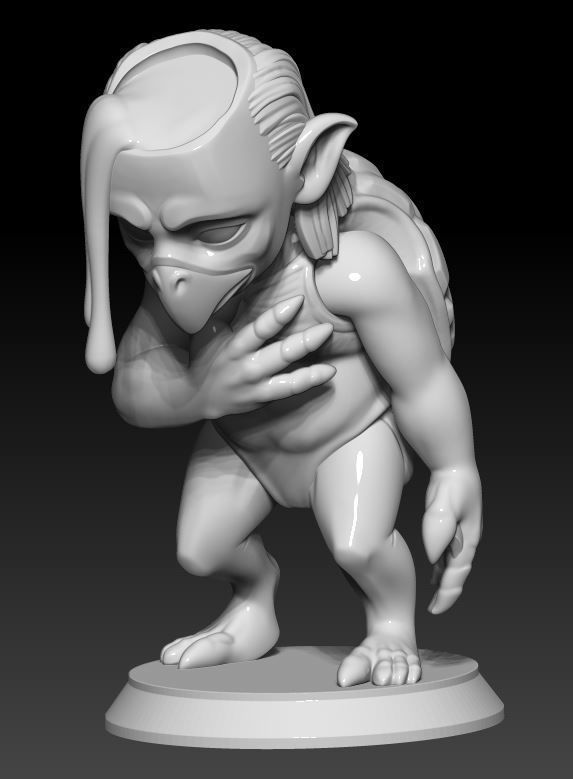 KAPPA - Youkai Collection Miniature-WESM 3D print model_2