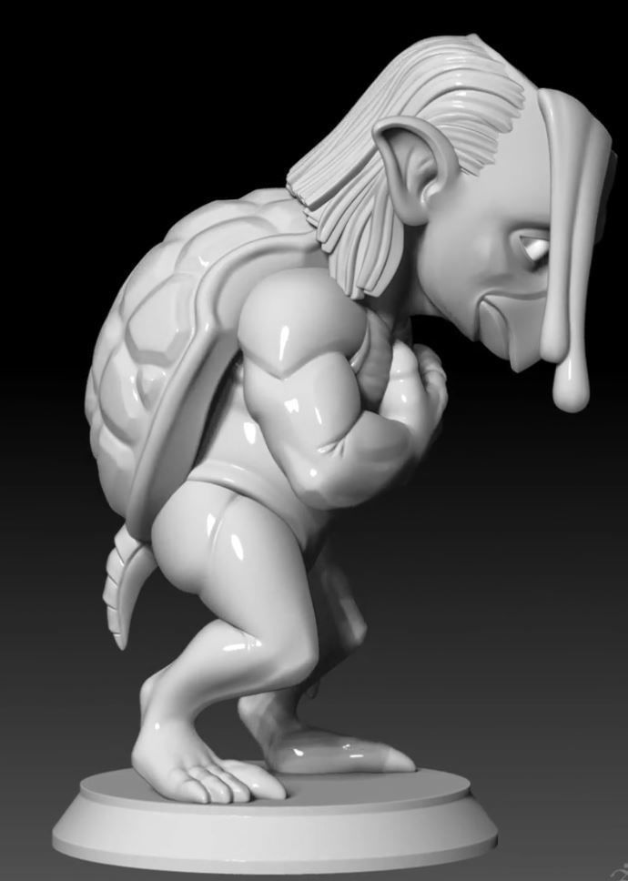 KAPPA - Youkai Collection Miniature-WESM 3D print model_12