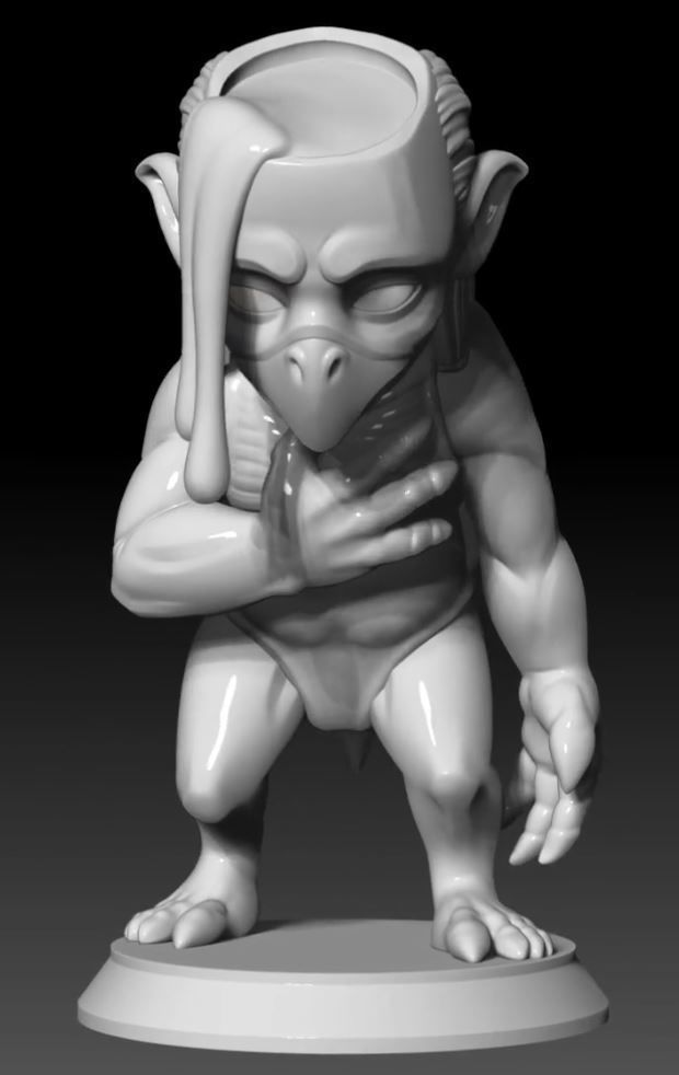 KAPPA - Youkai Collection Miniature-WESM 3D print model_8