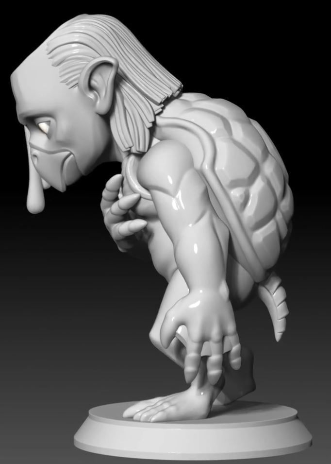 KAPPA - Youkai Collection Miniature-WESM 3D print model_5