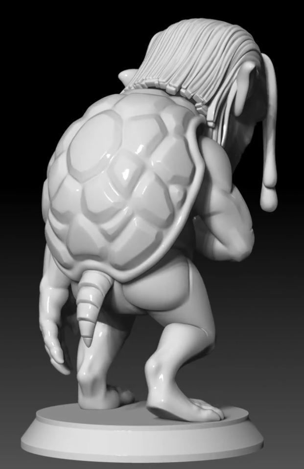 KAPPA - Youkai Collection Miniature-WESM 3D print model_14