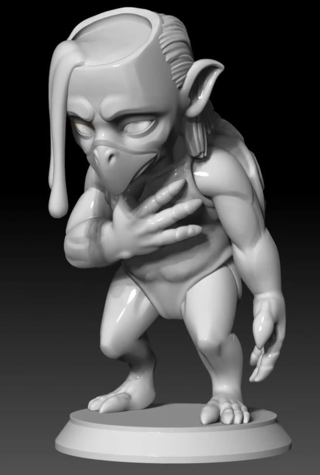 KAPPA - Youkai Collection Miniature-WESM 3D print model_7