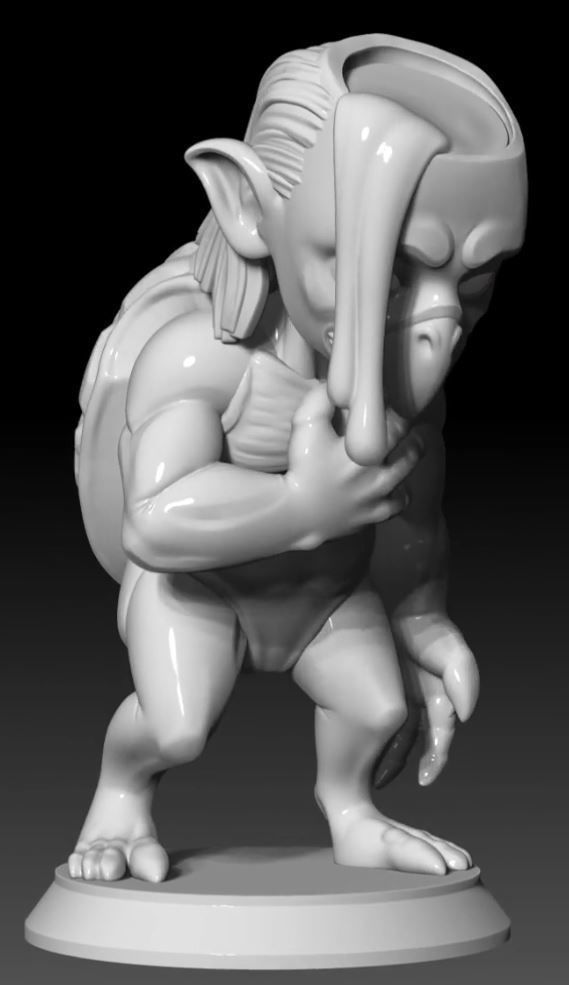 KAPPA - Youkai Collection Miniature-WESM 3D print model_10