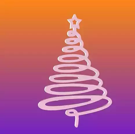 Christmas Tree Topper 3D print model