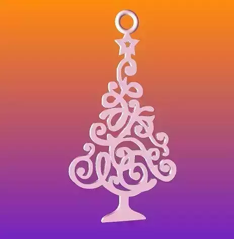 Ornament for Christmas Tree 3D print model