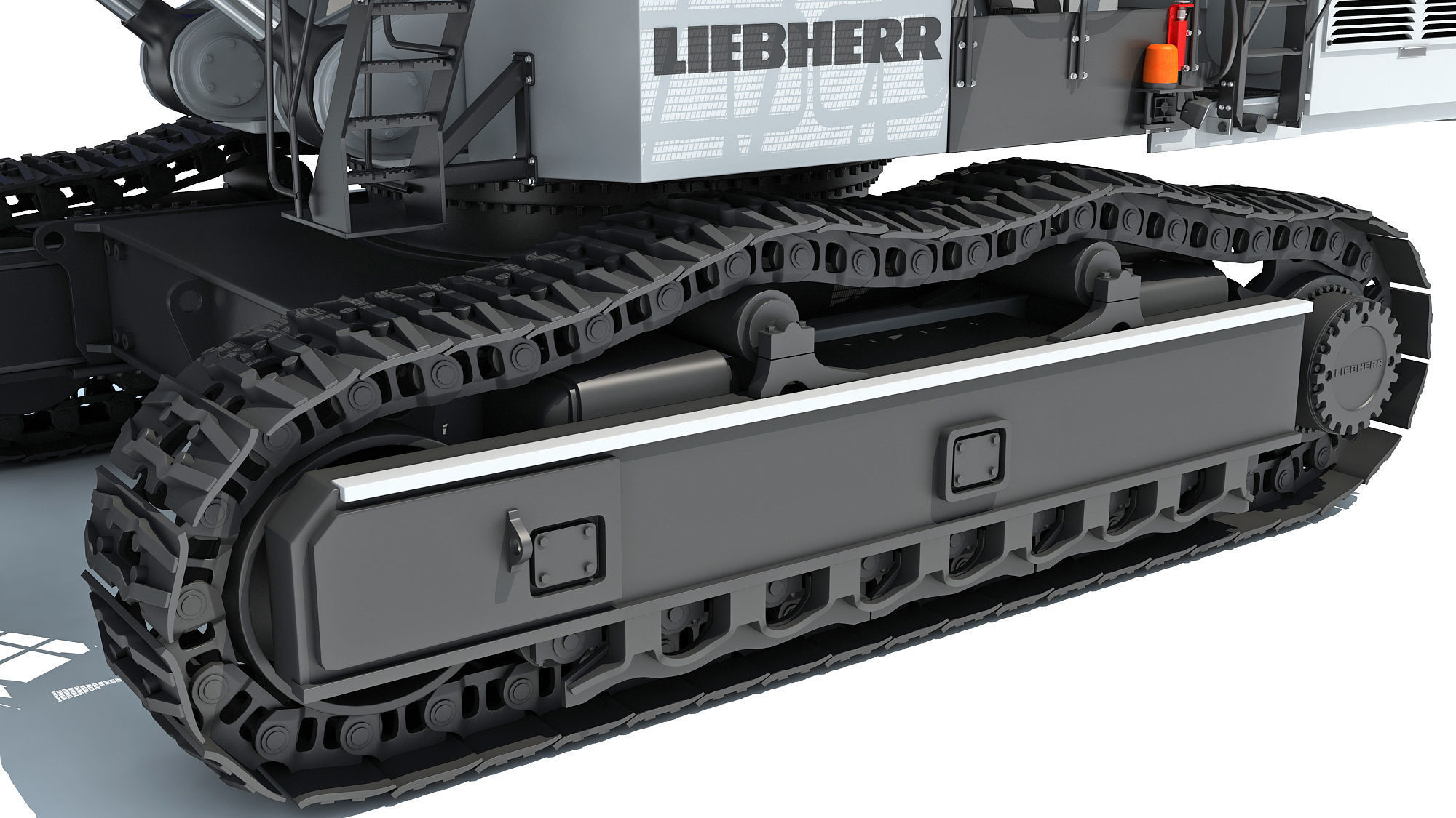Liebherr Mining Excavator 3D model_15