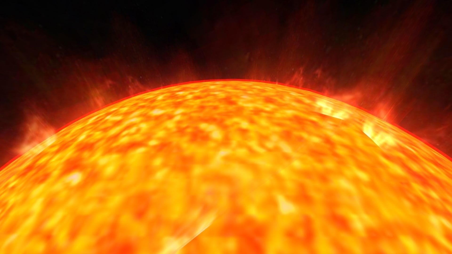 Sun Model nasa Low-poly 3D model_5