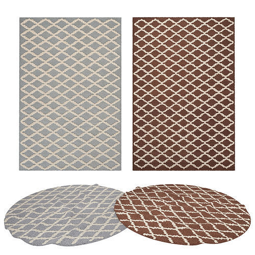 Rugs No 461 Low-poly 3D model