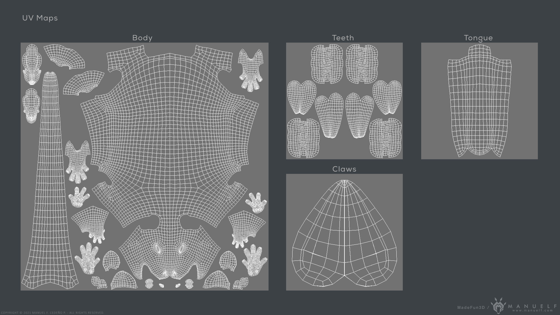 Rat - Highpoly Sculpture 3D model_35