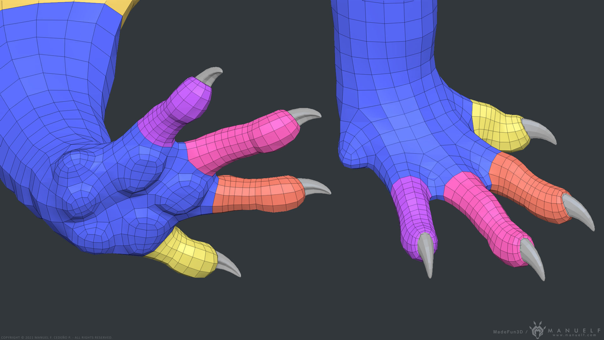 Rat - Highpoly Sculpture 3D model_32