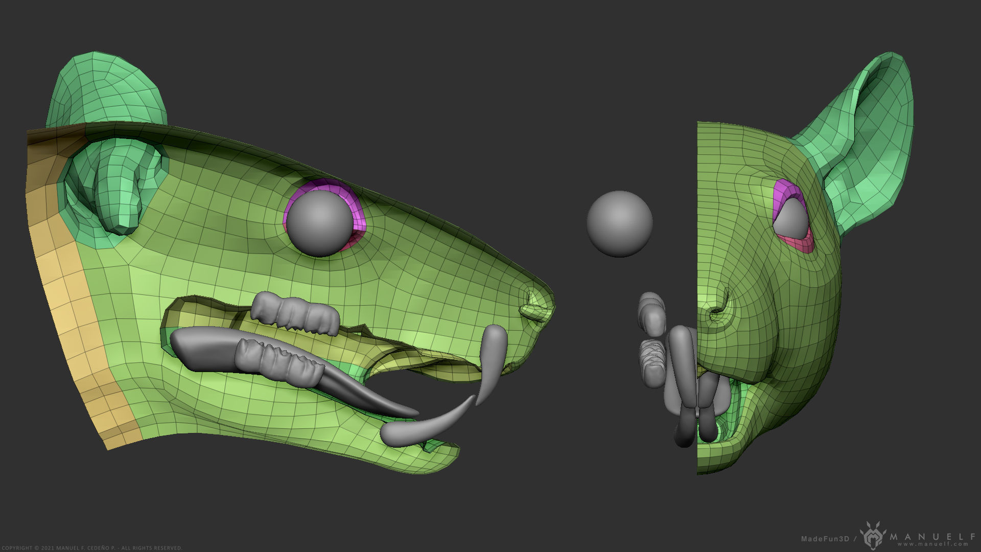 Rat - Highpoly Sculpture 3D model_19