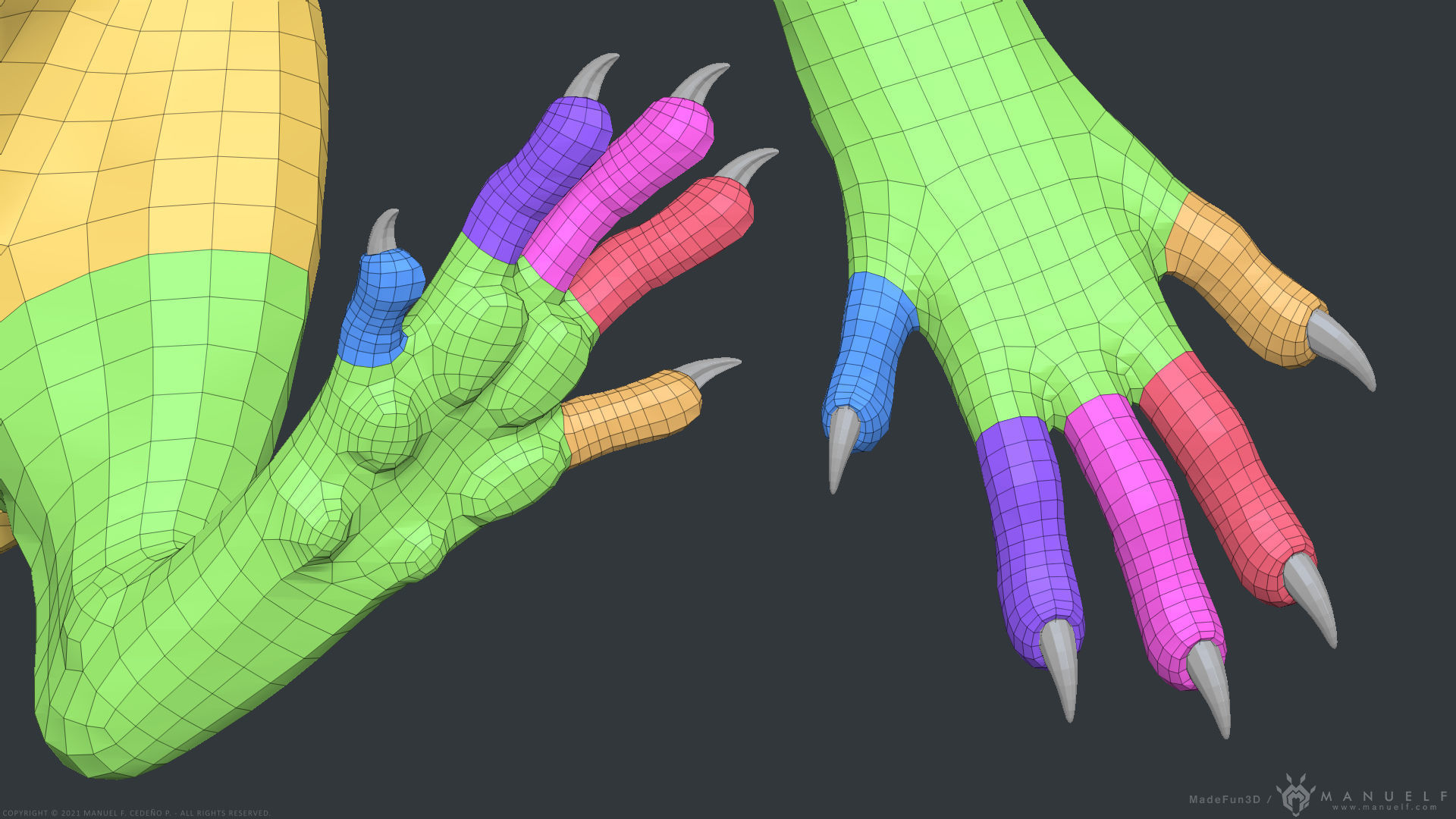 Rat - Highpoly Sculpture 3D model_33