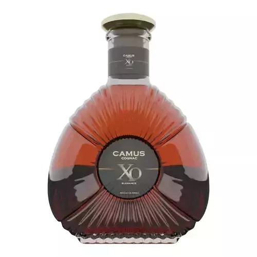 CAMUS XO Cognac Low-poly 3D model