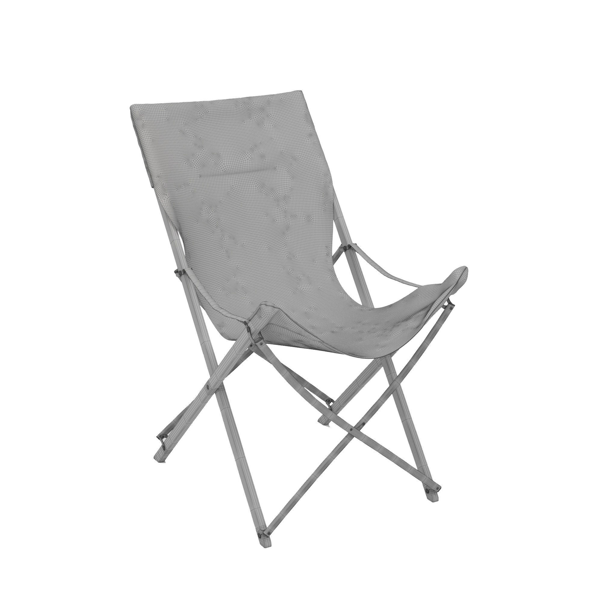 Snow Peak Take Bamboo Chair Long 3D model_6
