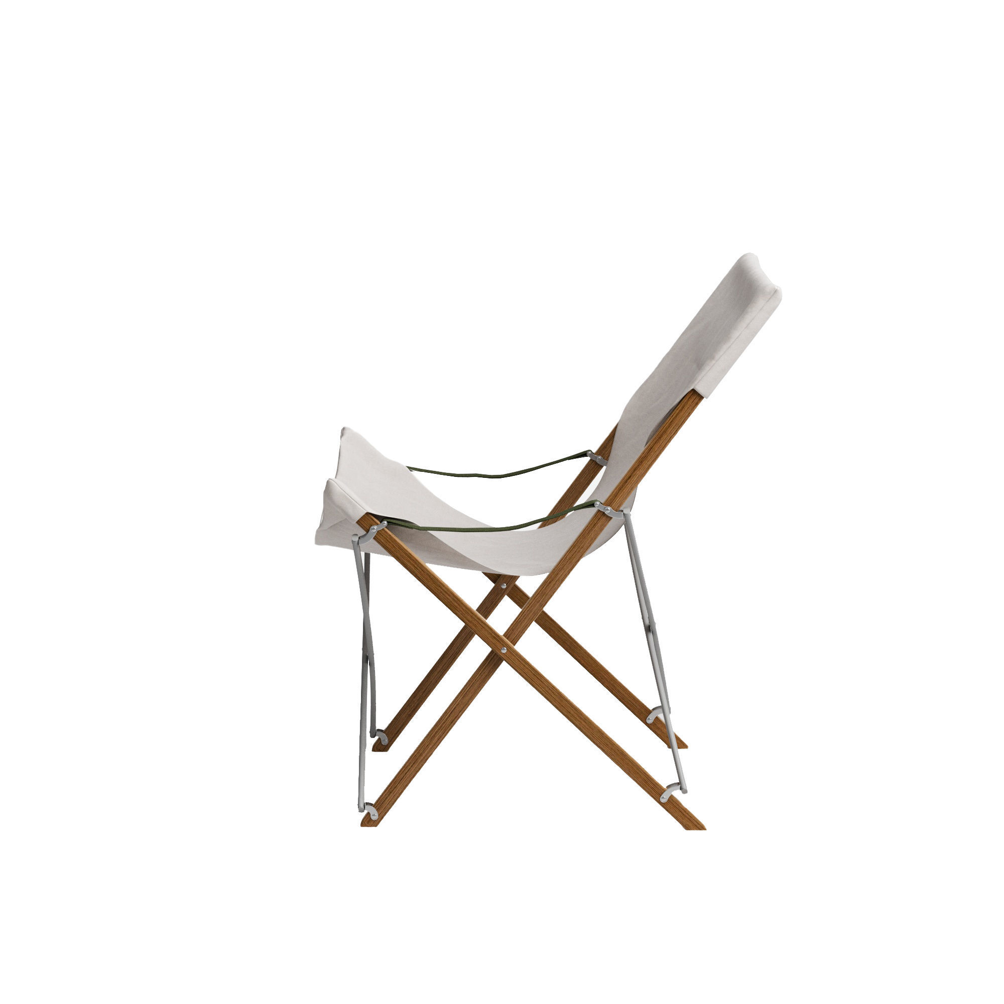 Snow Peak Take Bamboo Chair Long 3D model_4