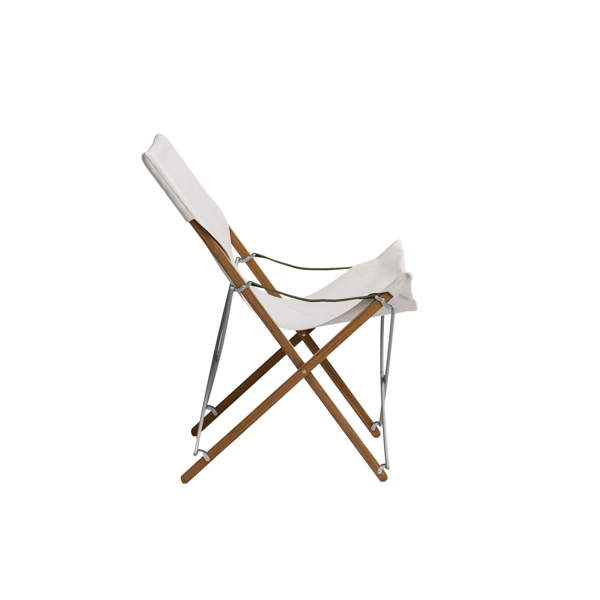 Snow Peak Take Bamboo Chair Long 3D model_5