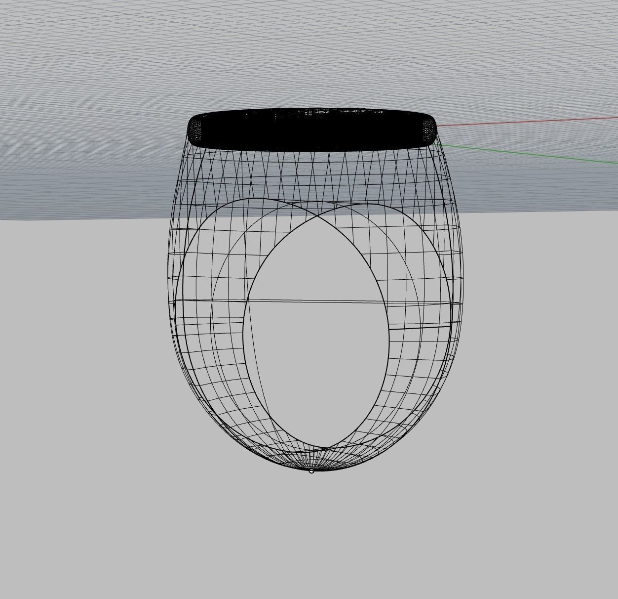 Tree of Life Oz Signet Stamp Ring 3D model_5