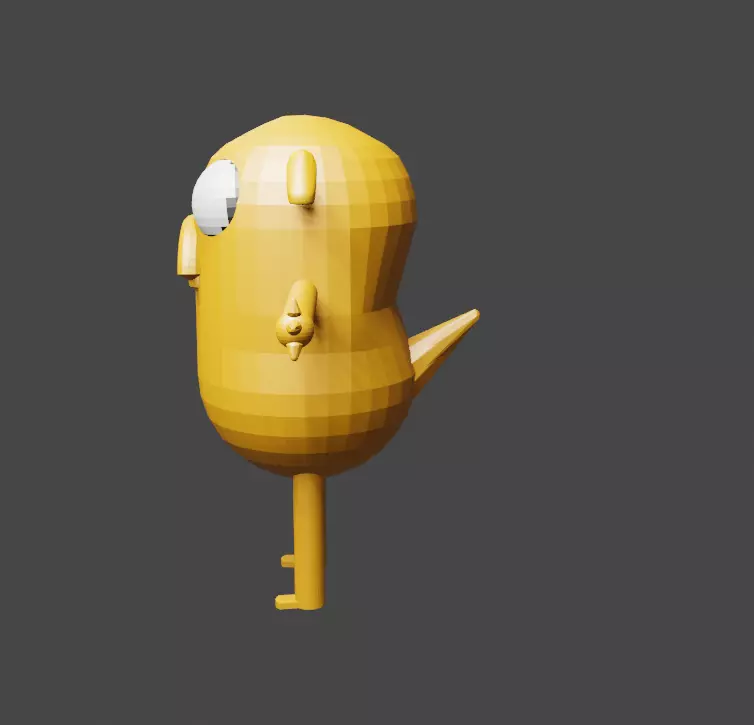 JAKE CARTOON  3D model_0