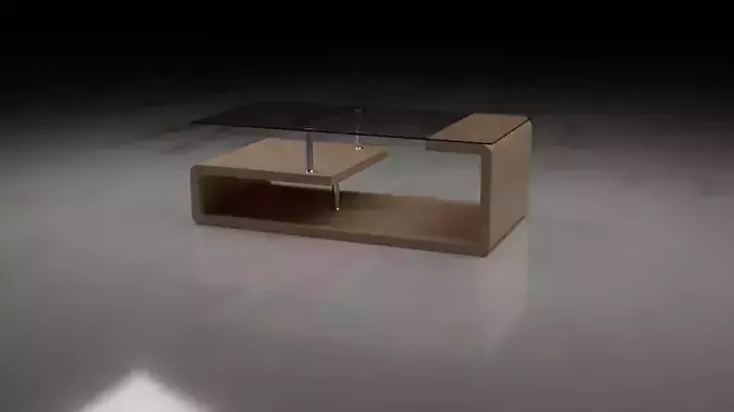 Tea table 3D model Free 3D model