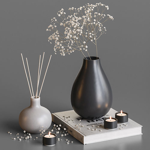 Decorative set 32 3D model