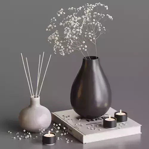 Decorative set 32 3D model