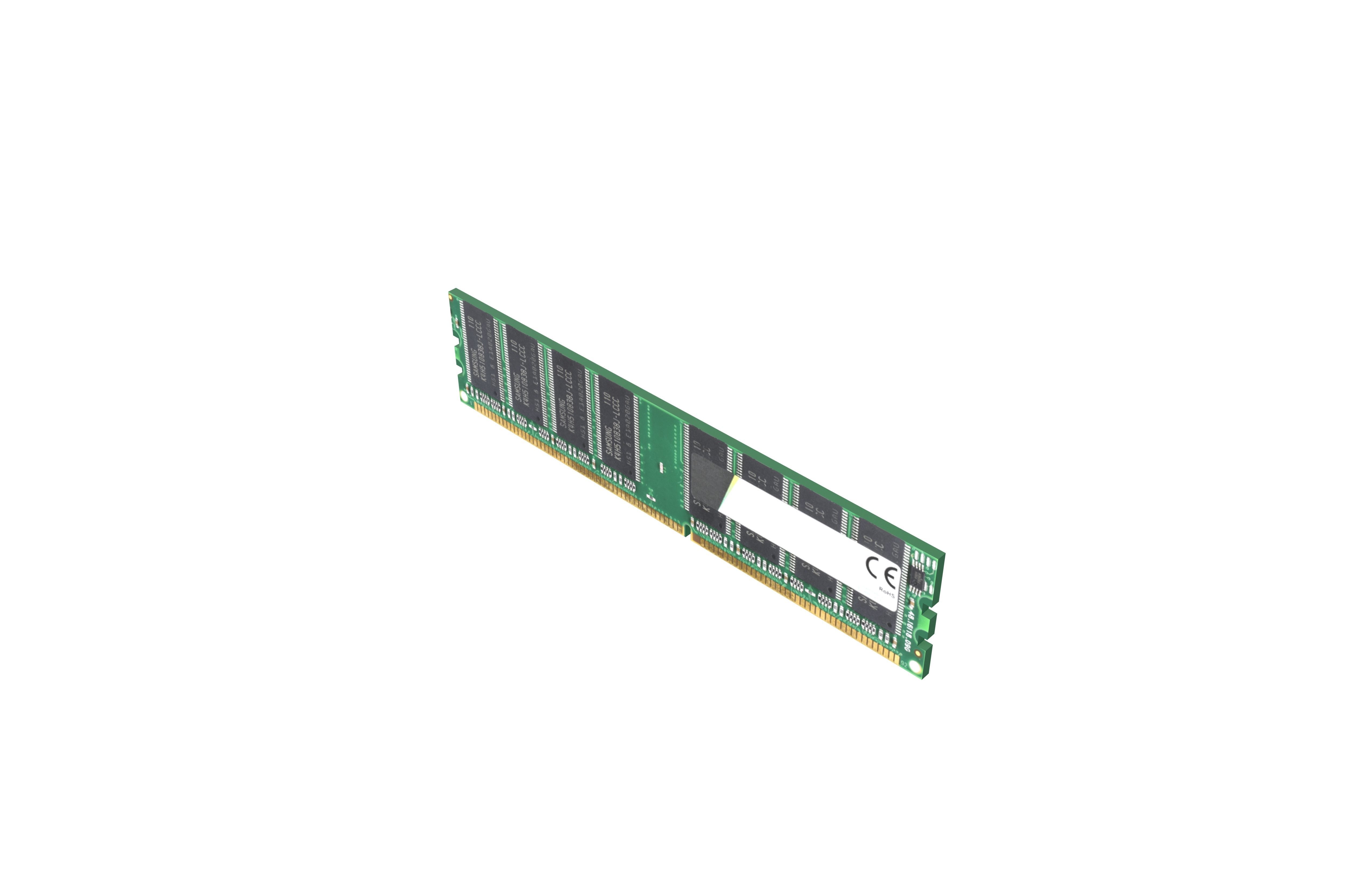 DDR UDIMM Memory v1 001 Low-poly 3D model_2