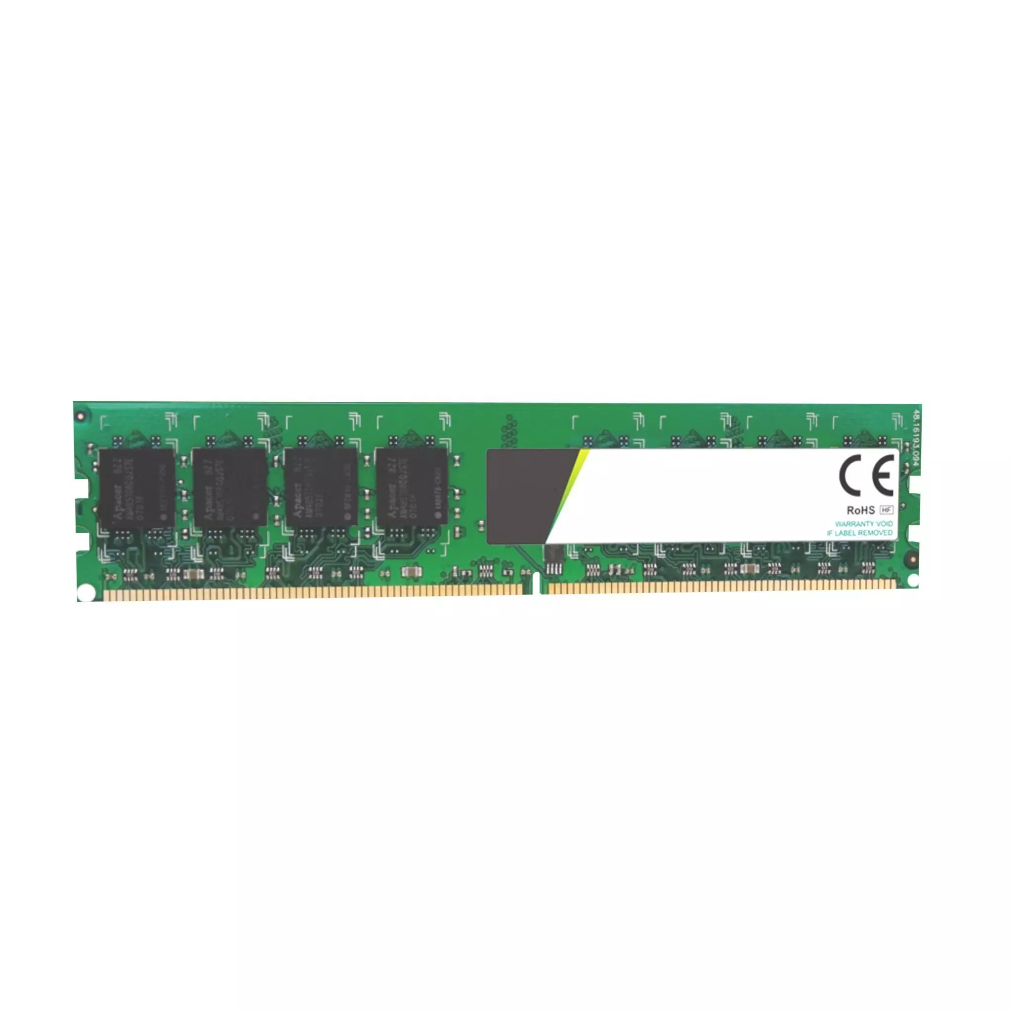 DDR2 UDIMM Memory v1 001 Low-poly 3D model_0