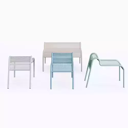 Le Manoosh Chair Free 3D model