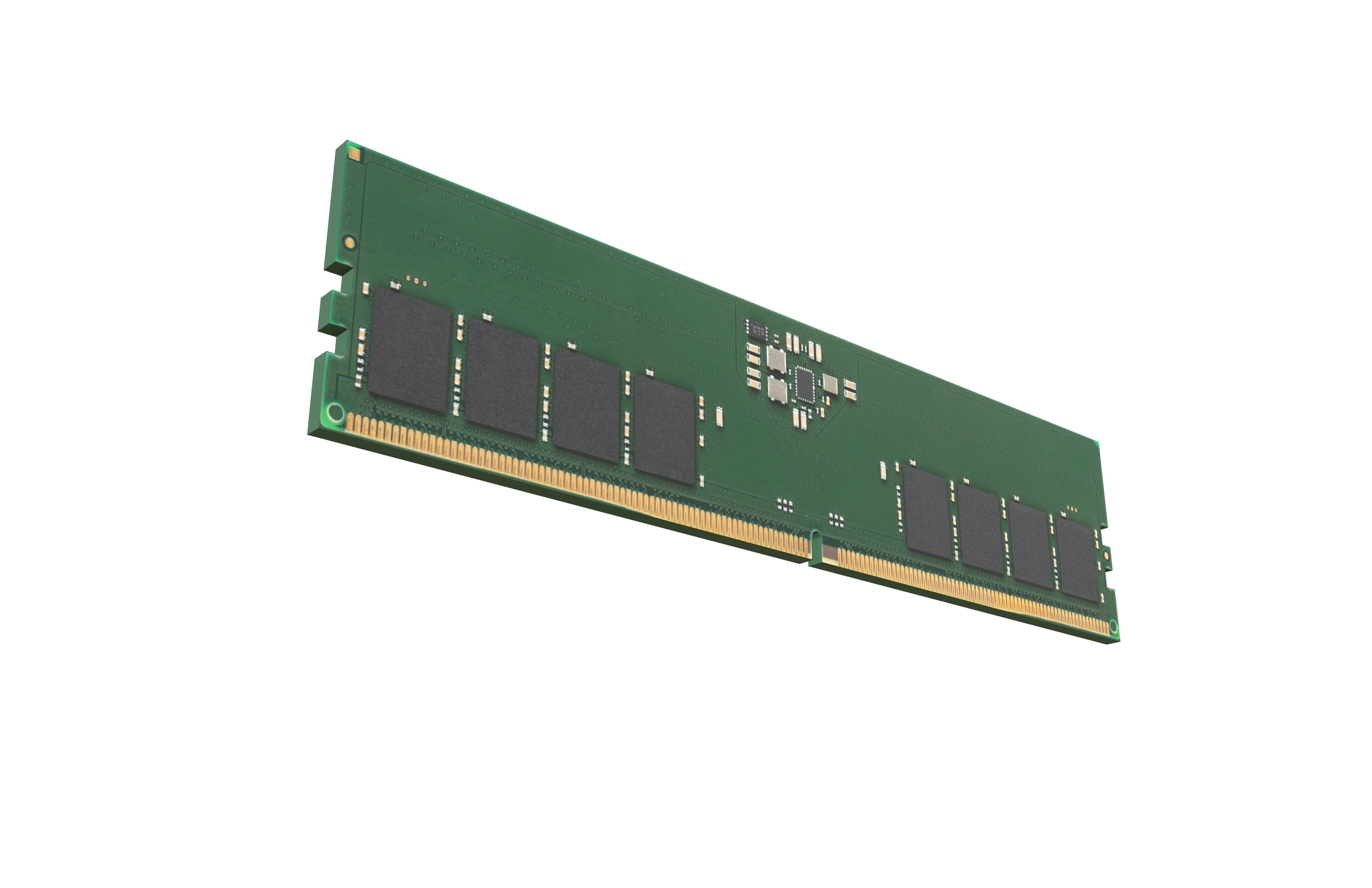 DDR5 UDIMM Memory v1 001 Low-poly 3D model_1